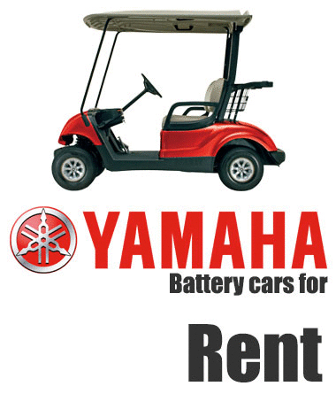 yamaha golf cart for rent, Yamaha battery car for rental in chennai, bangalore and mumbai, Yamaha golfcar, Yamaha electric car, Yamaha battery car