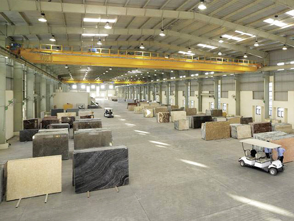 Electric Golf Cart at Industrial Warehouses 