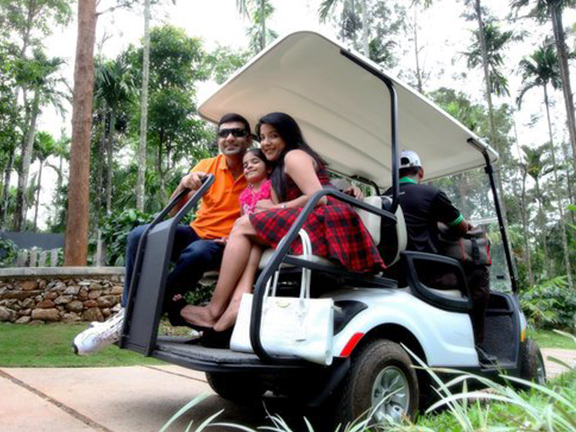 Electric Golf Cart at Resorts