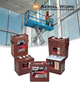 Trojan Battery for Aerial Platform Work